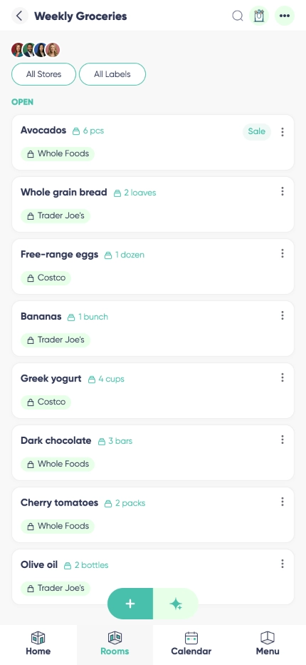 Shopping List Preview