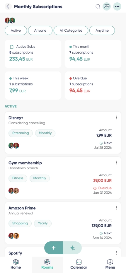 Subscription Central Preview