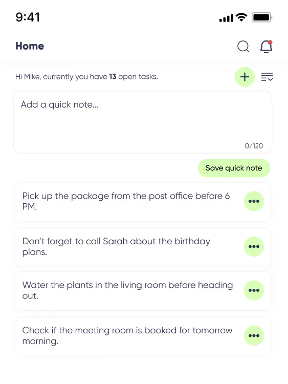 Quick Notes Preview
