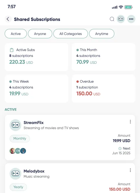 Subscription Central Preview